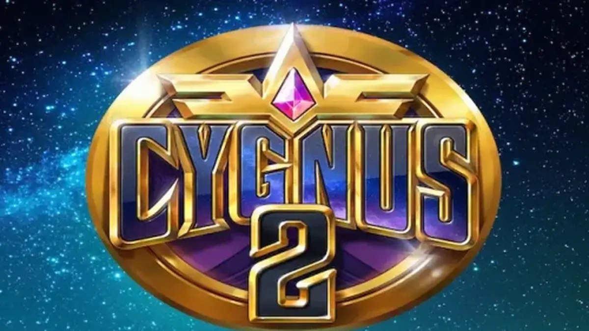 Interface do jogo Cygnus 2 em um dispositivo móvel